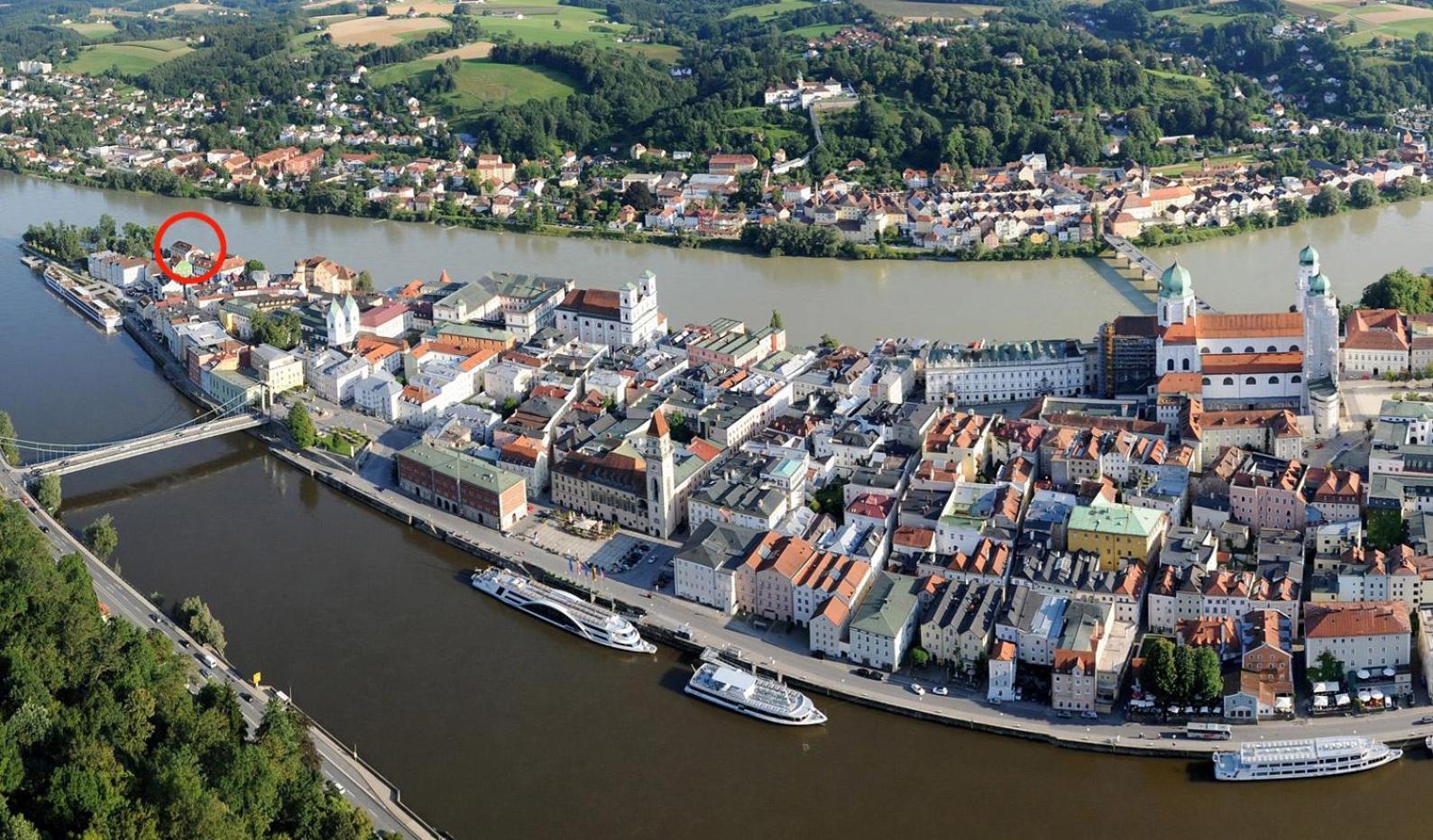 Schloss Ort Passavia Esterno foto