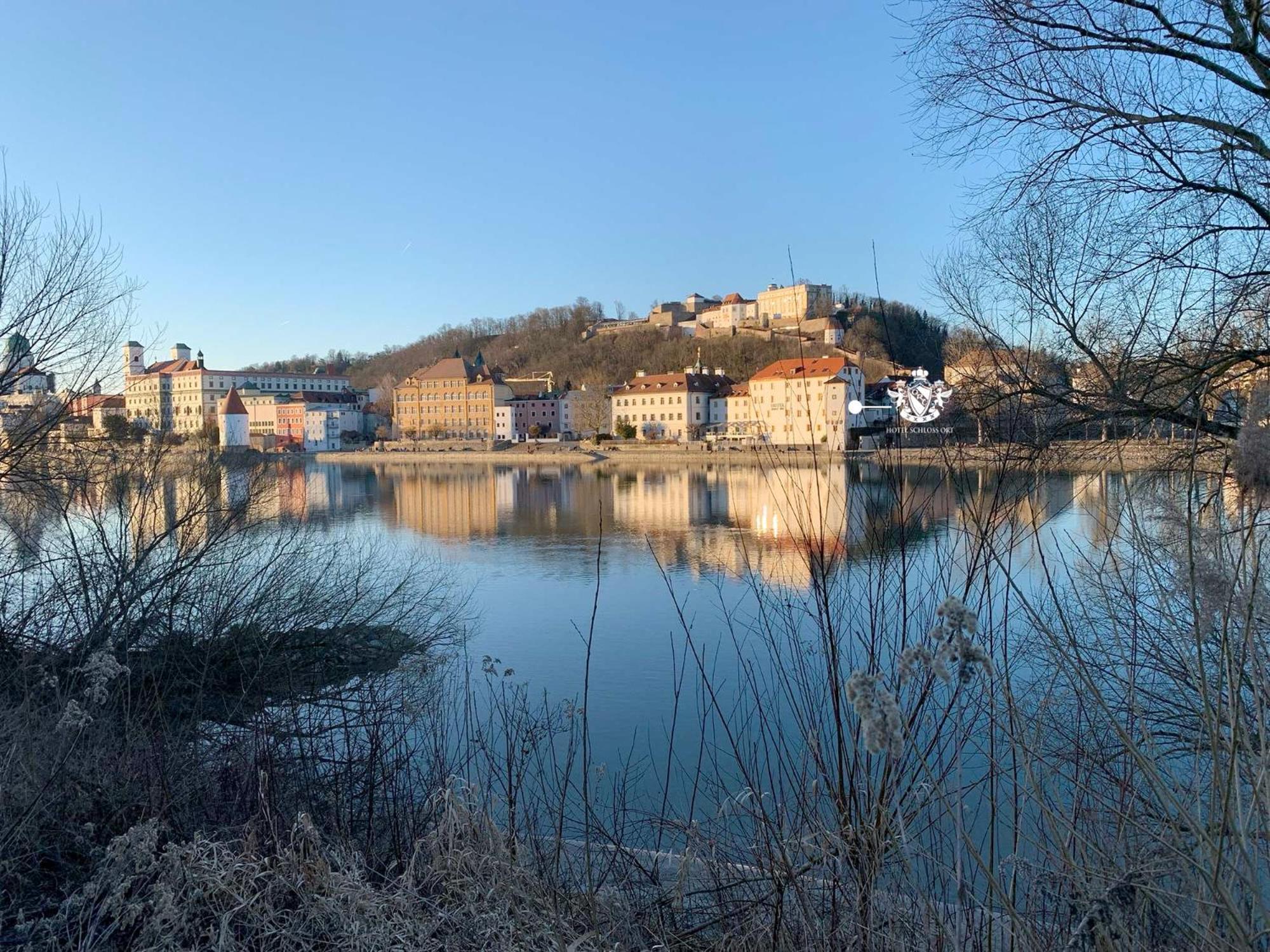 Schloss Ort Passavia Esterno foto